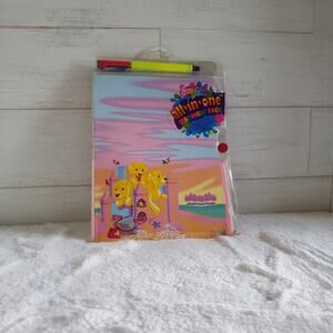 RARE Vintage Lisa Frank Sandcastle Pups Stationery Pack Read Description